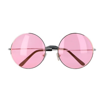 Hippie pink Partybrille