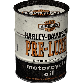Harley-Davidson - PRE-LUXE Spardose Ölfass